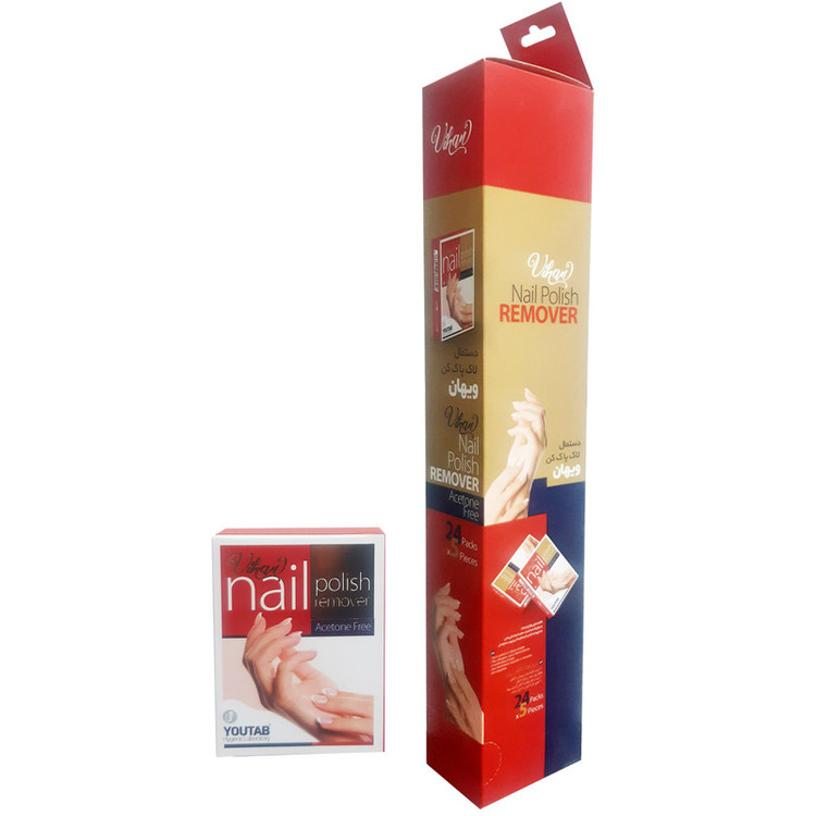 پد لاک پاککن ویهان مدل Nail-P-R2 مجموعه 21 عددی