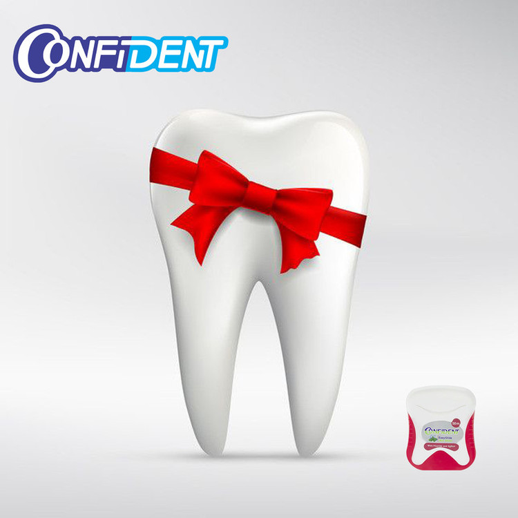 نخ دندان کانفیدنت مدل EASY GLIDE مجموعه 12 عددی