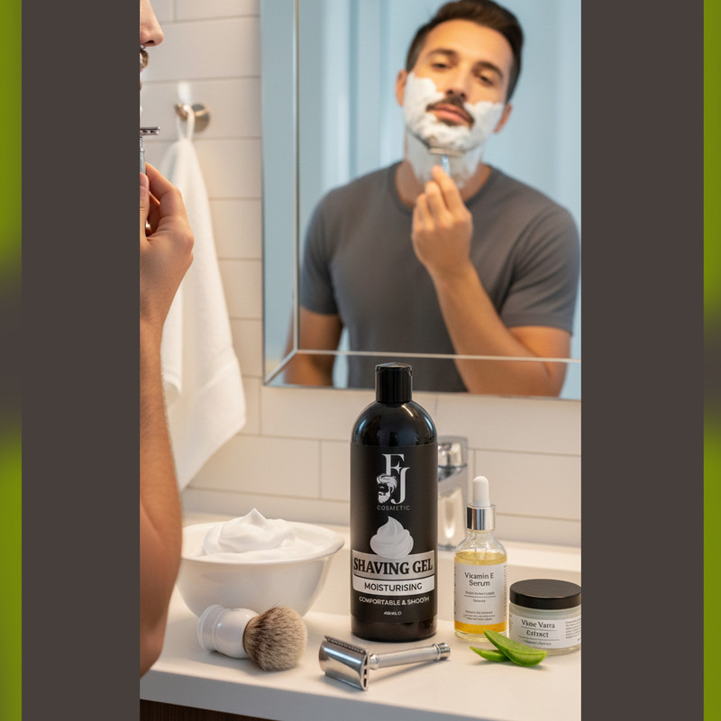 ژل اصلاح مردانه افجه مدل B6 حجم 400 میلی لیتر مجموعه 6 عددی