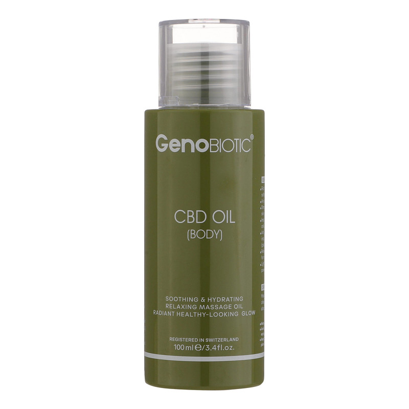 روغن بدن ژنوبایوتیک مدل CBD حجم 100 میلی لیتر