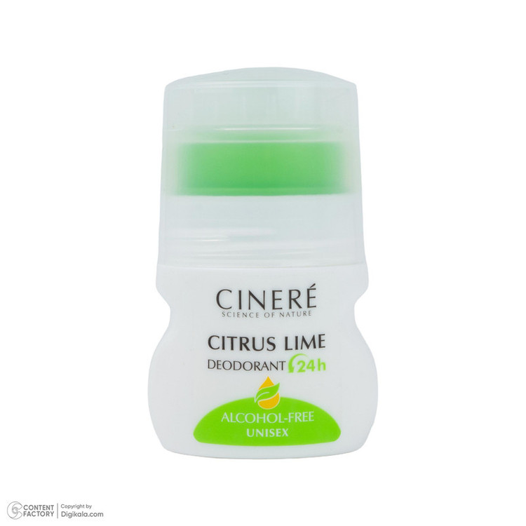 رول دئودورانت زنانه سینره مدل Citrus Lime حجم 50 میلیلیتر