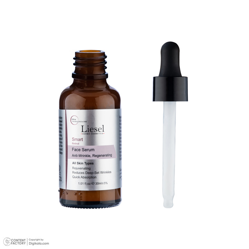 سرم ضد چروک لایسل مدل Smart Retinol مناسب انواع پوست حجم 30 میلیلیتر