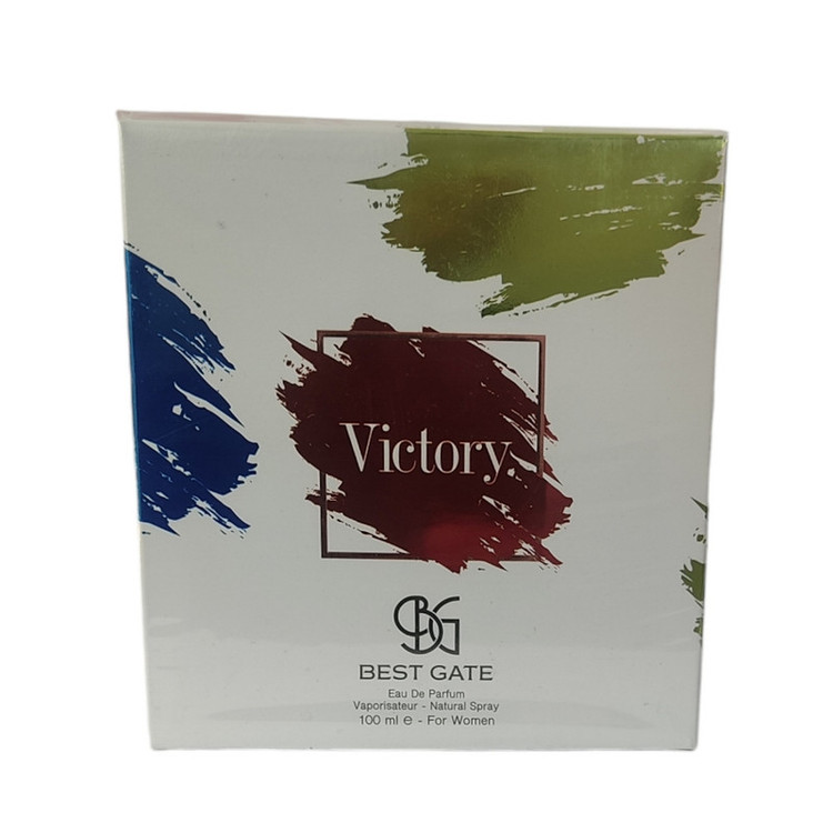 ادوپرفیوم زنانه بست گیت مدل Victory با رایحه تلخ و گرم حجم ۱۰۰ میلیلیتر