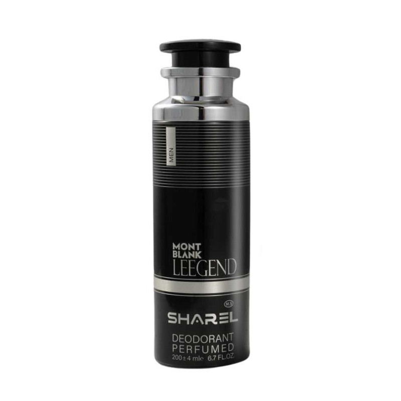 اسپری بدن مردانه شارل مدل Mont Blanc Legend حجم 200 میلی لیتر