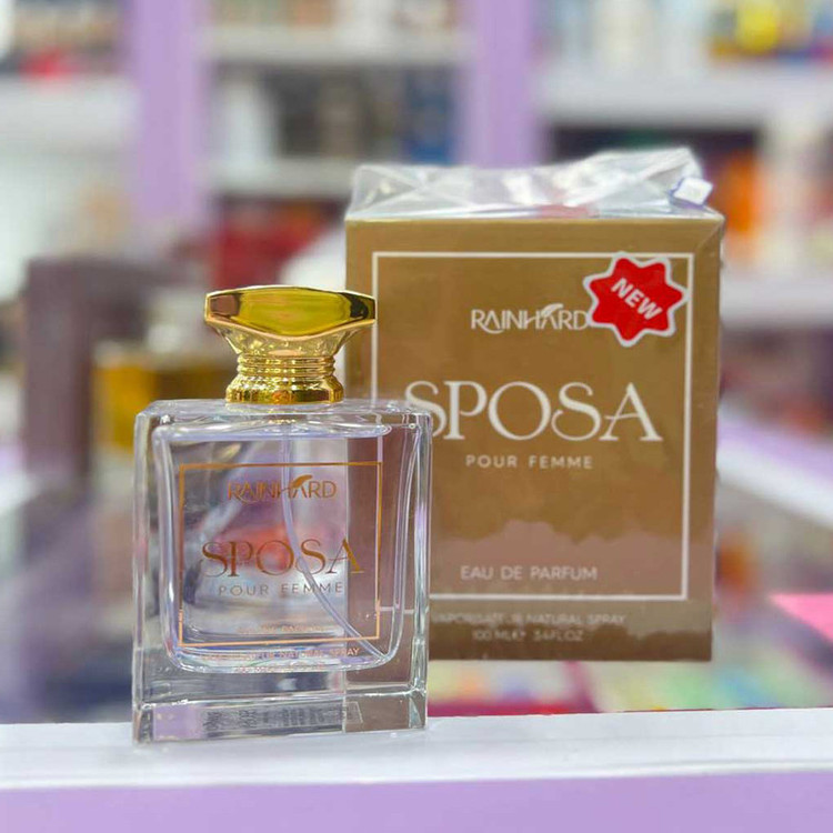 ادوپرفیوم رین هارد مدل Sposa با رایحه گرم و تلخ حجم 100 میلیلیتر