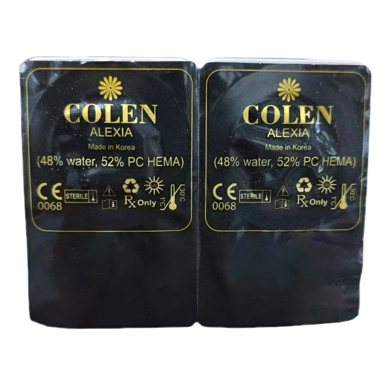 لنز چشم الکسیا مدل Colen-28 رنگ آبی