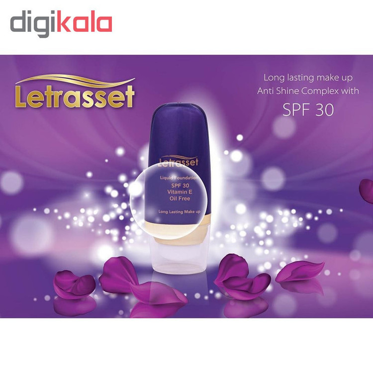 کرم پودر لتراست مدل Liquid Foundation شماره 6 حجم 35 میلی لیتر