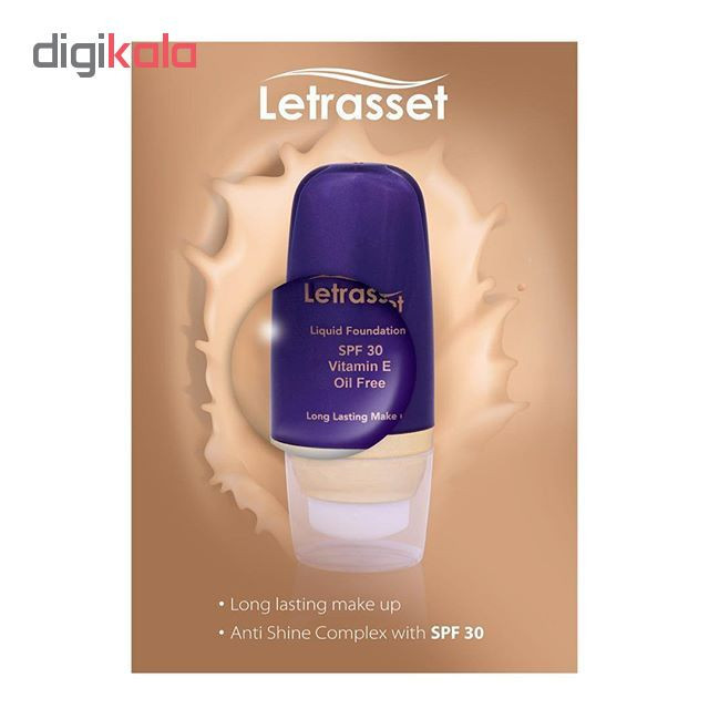 کرم پودر لتراست مدل Liquid Foundation شماره 6 حجم 35 میلی لیتر