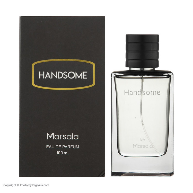 ادو پرفیوم مردانه مارسالا مدل HANDSOME حجم 100 میلی لیتر