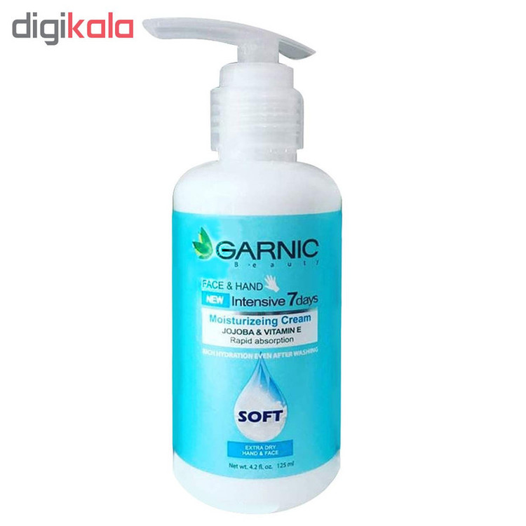 کرم مرطوب کننده گارنیک مدل Soft حجم 125 میلی لیتر