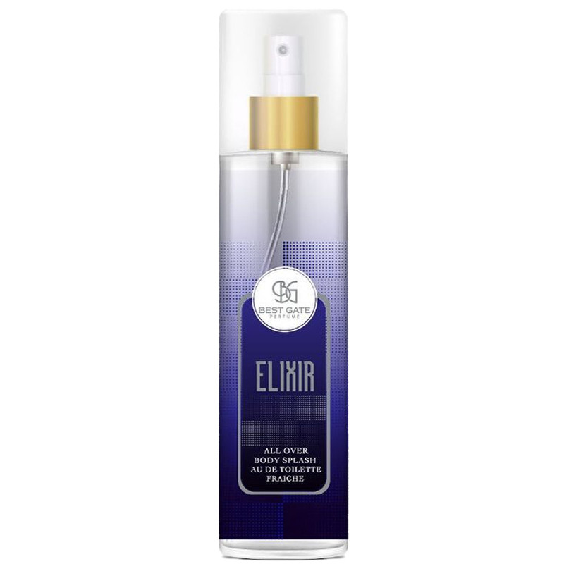 بادی اسپلش مردانه بست گیت مدل elixir حجم 240 میلی‌لیتر