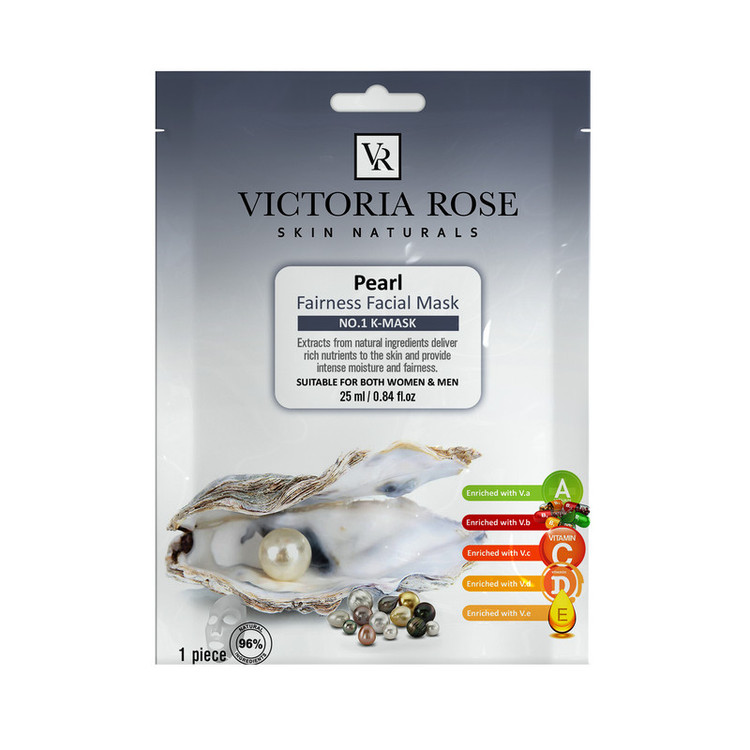 ماسک صورت ویکتوریا رز مدل Oyster حجم 25 میلی لیتر بسته 5 عددی