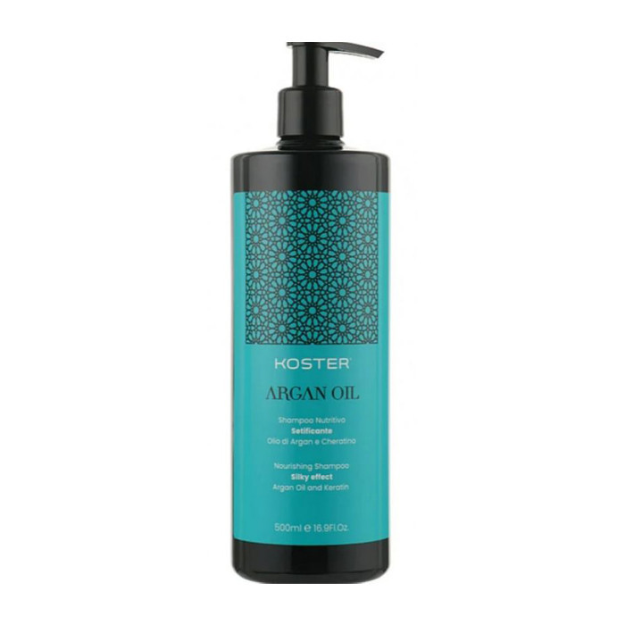 شامپو تقویت کننده مو کاستر مدل ARGAN مناسب برای موهای صاف و ابریشمی حجم 500 میلی لیتر