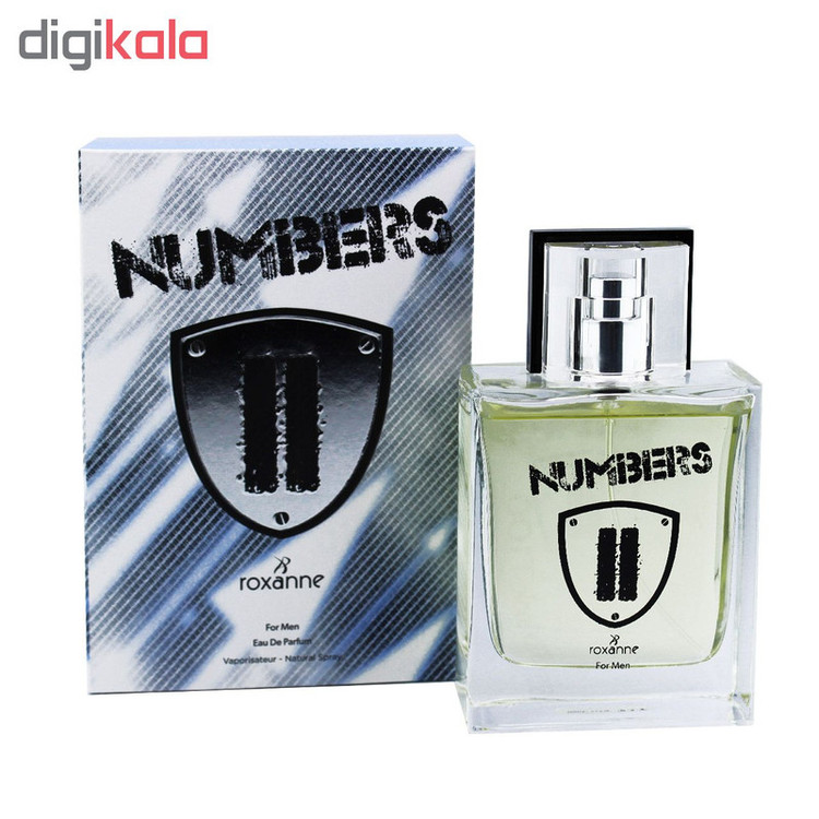 ادو پرفیوم مردانه رکسان مدل Numbers two حجم 100 میلی لیتر