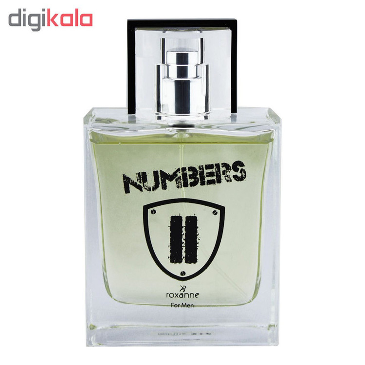 ادو پرفیوم مردانه رکسان مدل Numbers two حجم 100 میلی لیتر
