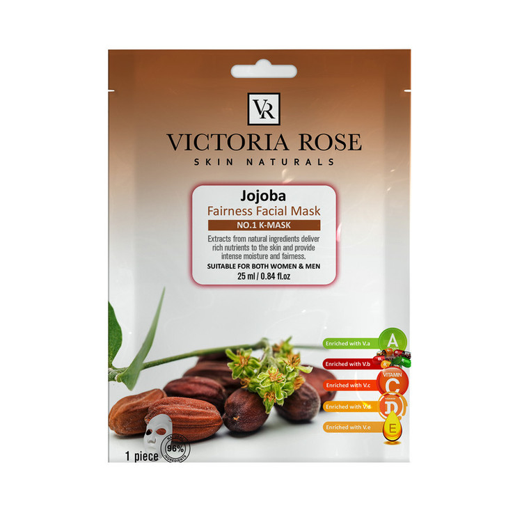 ماسک صورت ویکتوریا رز مدل Jojoba حجم 25 میلی لیتر بسته 5 عددی
