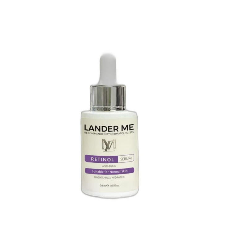 سرم ضد چروک لندرمی مدل RETINOL مناسب پوست نرمال حجم 30 میلی لیتر