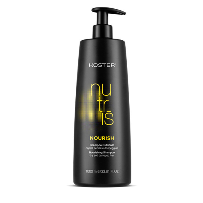شامپو تقویت کننده مو کاستر مدل NUTRIS NOURISH مناسب برای موهای خشک و آسیبدیده حجم 1000 میلی لیتر
