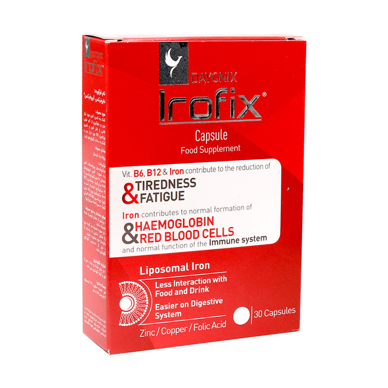 کپسول آیروفیکس دایونیکس فارما بسته 30 عددی