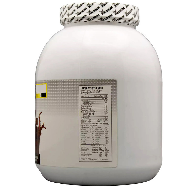 پودر ایزو وی پروتئین 100% با طعم شکلات مگنوم - 2270 گرم