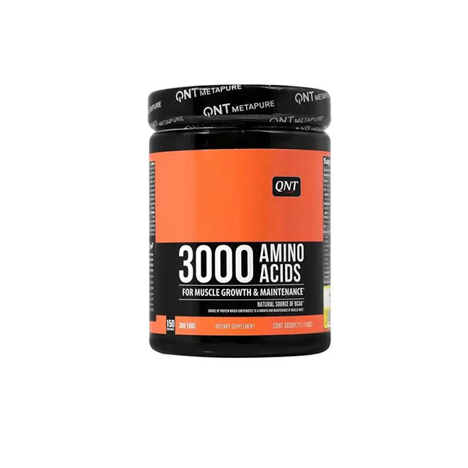 قرص آمینو اسید 3000 کیو ان تی بسته 300 عددی